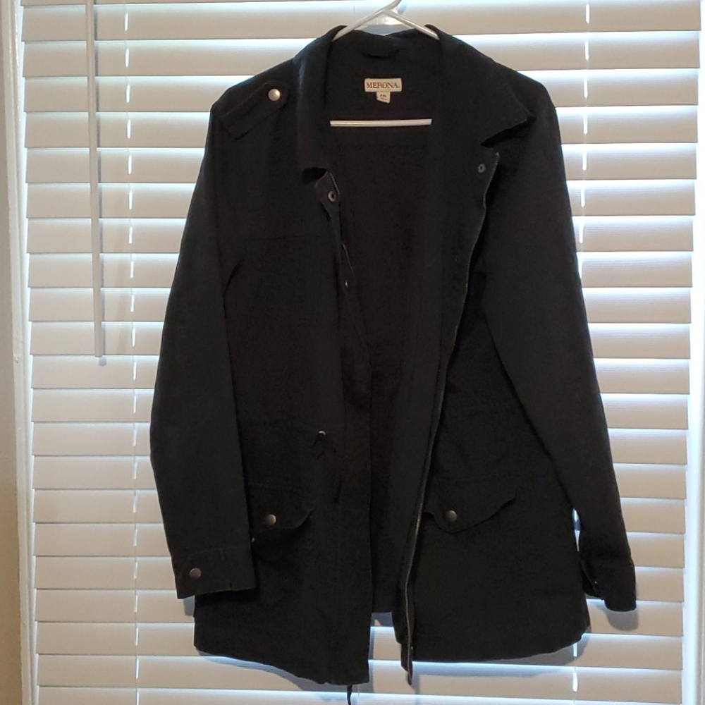 Dark gray jacket